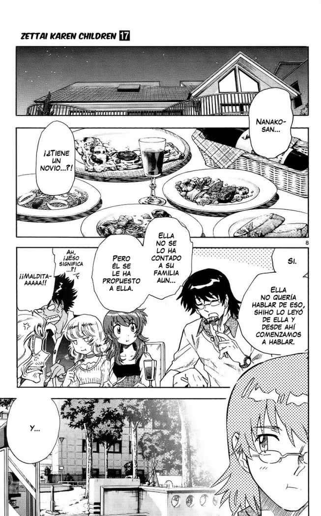Zettai Karen Children Capitulo 161 página 10