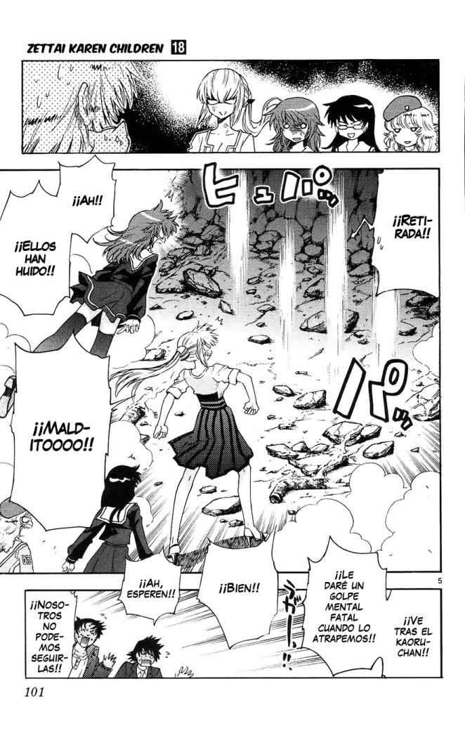 Zettai Karen Children Capitulo 167 página 6