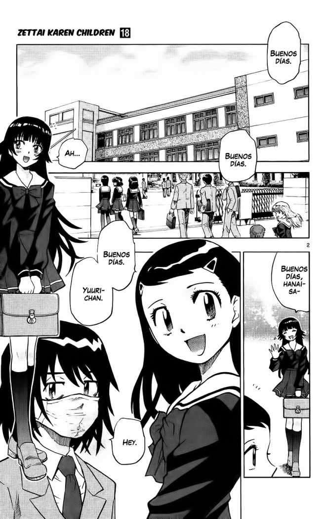 Zettai Karen Children Capitulo 169 página 3