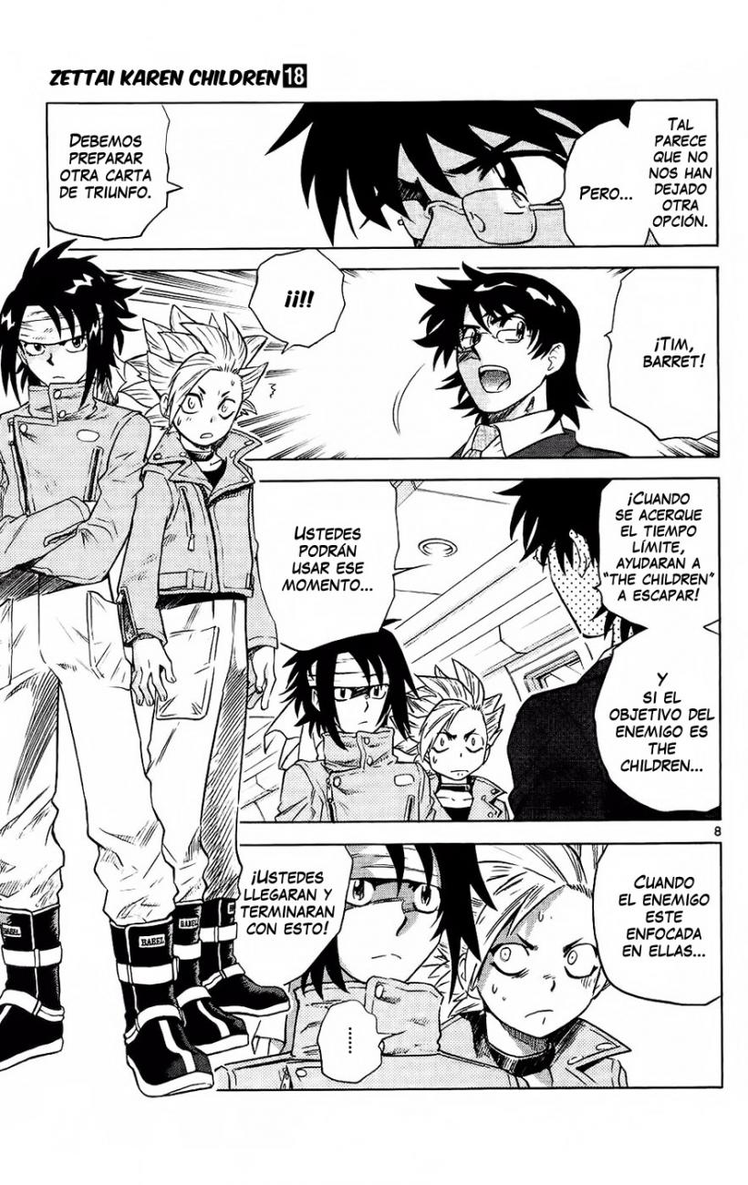 Zettai Karen Children Capitulo 170 página 9