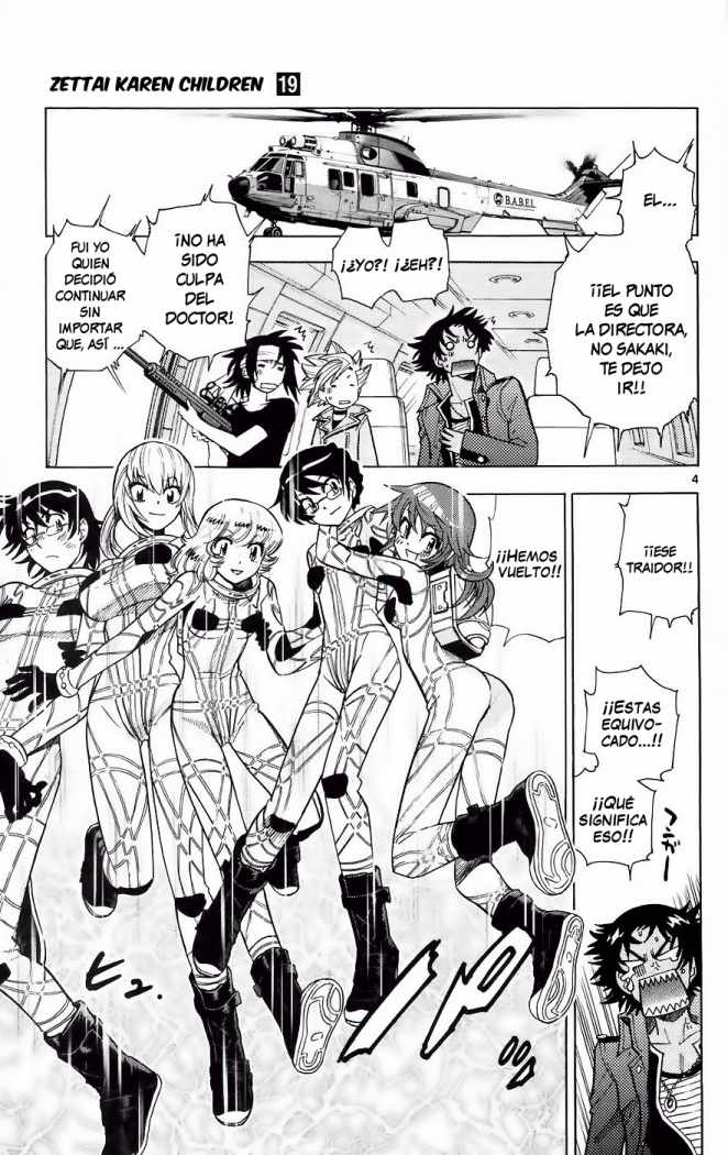 Zettai Karen Children Capitulo 175 página 5
