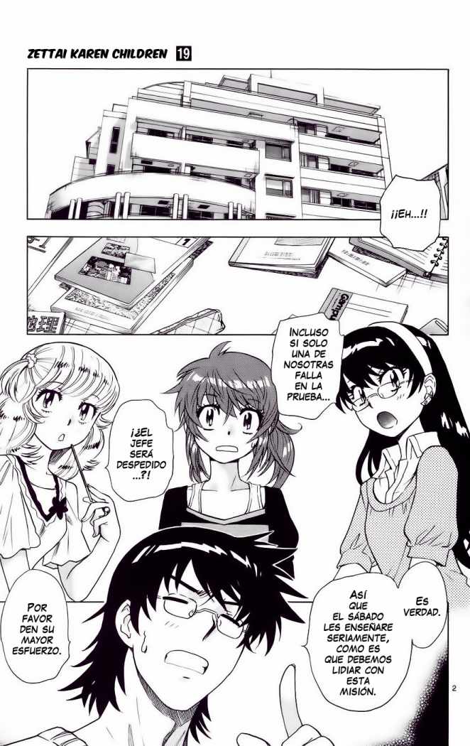 Zettai Karen Children Capitulo 176 página 3
