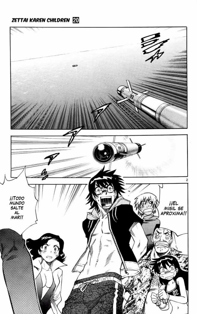 Zettai Karen Children Capitulo 185 página 3
