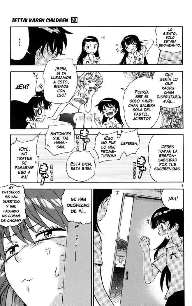 Zettai Karen Children Capitulo 186 página 7