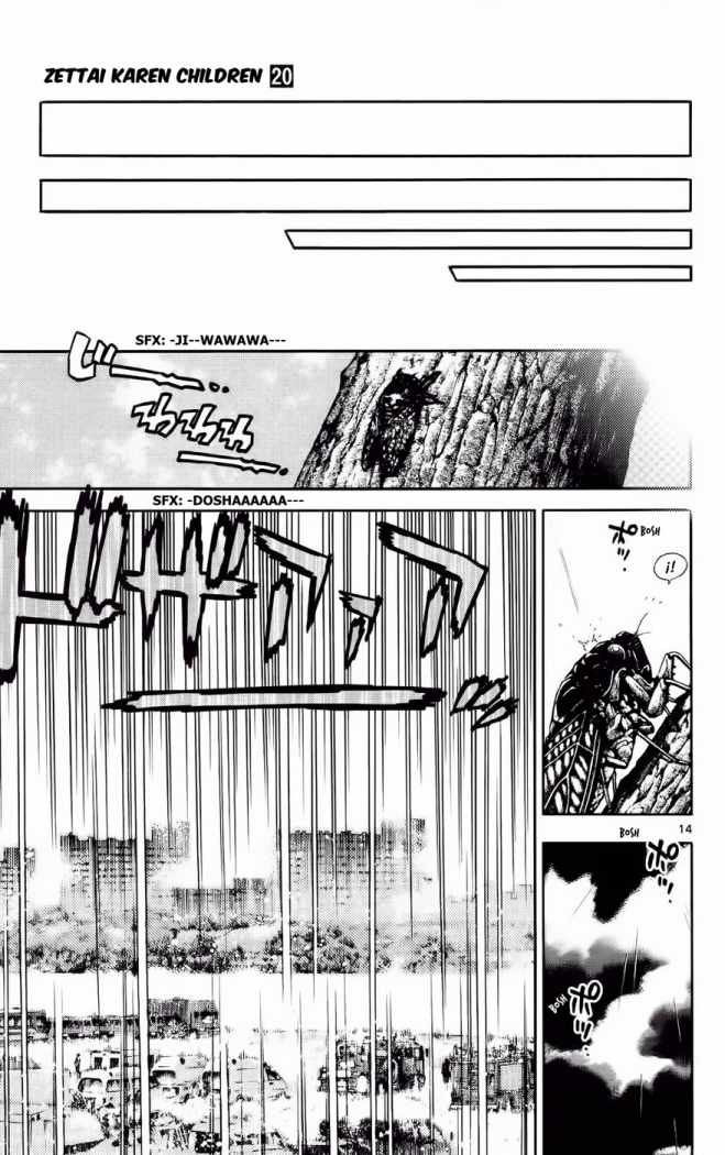 Zettai Karen Children Capitulo 188 página 15