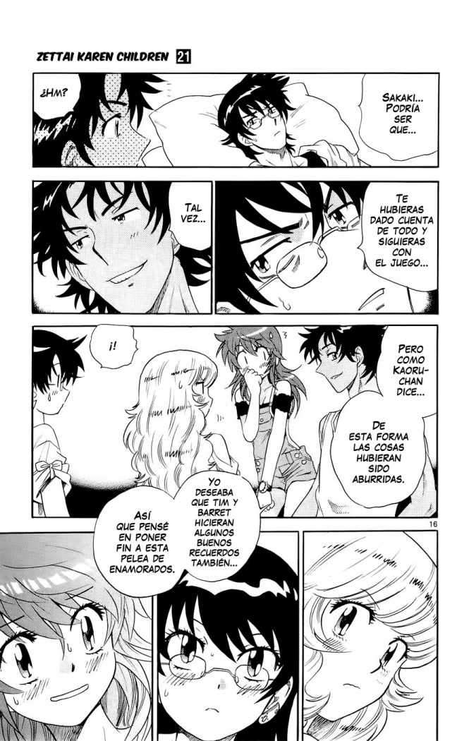 Zettai Karen Children Capitulo 196 página 16