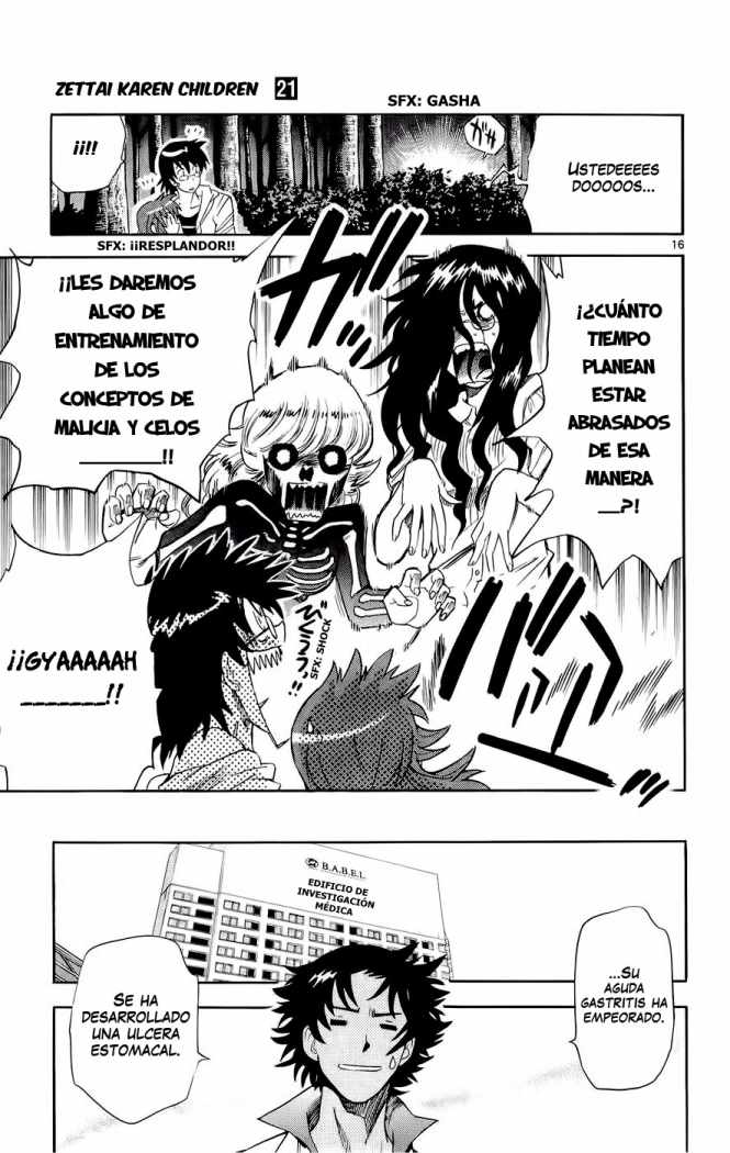 Zettai Karen Children Capitulo 197 página 17