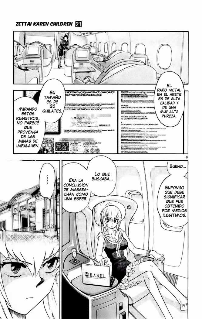 Zettai Karen Children Capitulo 198 página 7