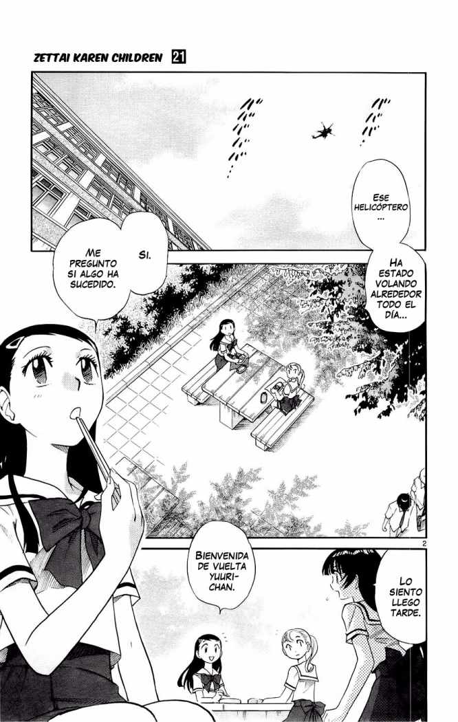 Zettai Karen Children Capitulo 201 página 3