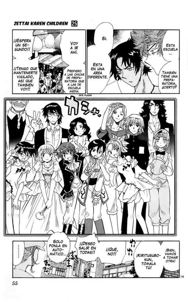 Zettai Karen Children Capitulo 234 página 15