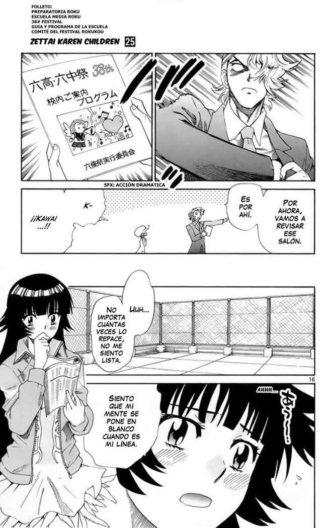 Zettai Karen Children Capitulo 234 página 17