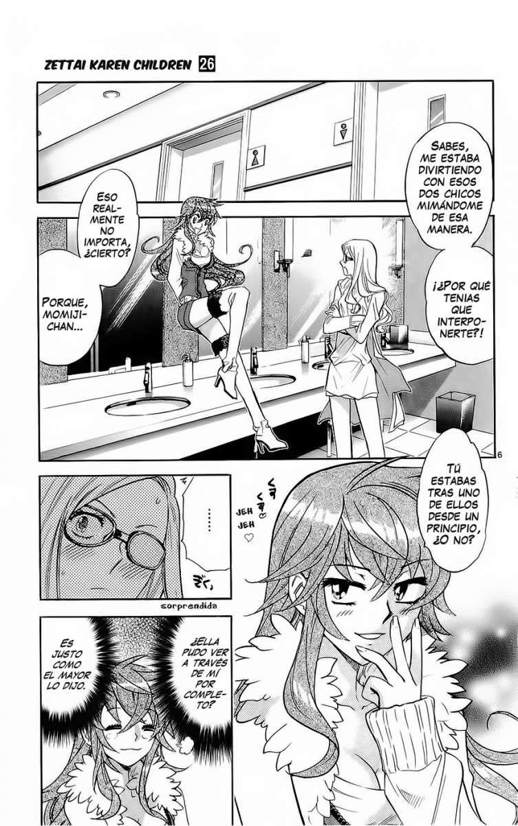 Zettai Karen Children Capitulo 245 página 7