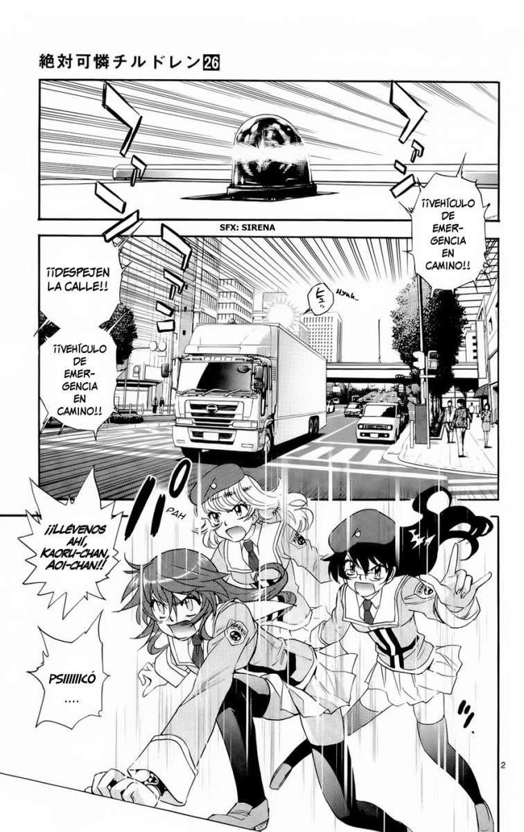 Zettai Karen Children Capitulo 246 página 3