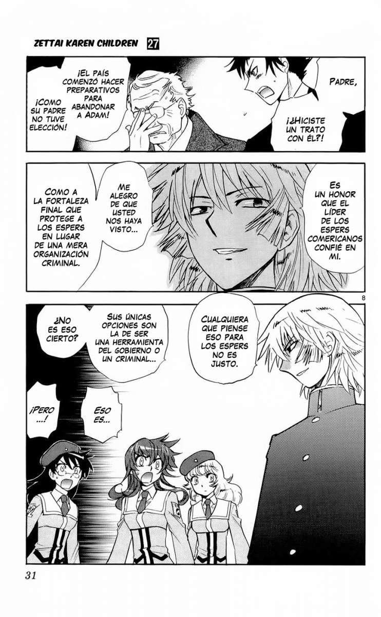 Zettai Karen Children Capitulo 253 página 9