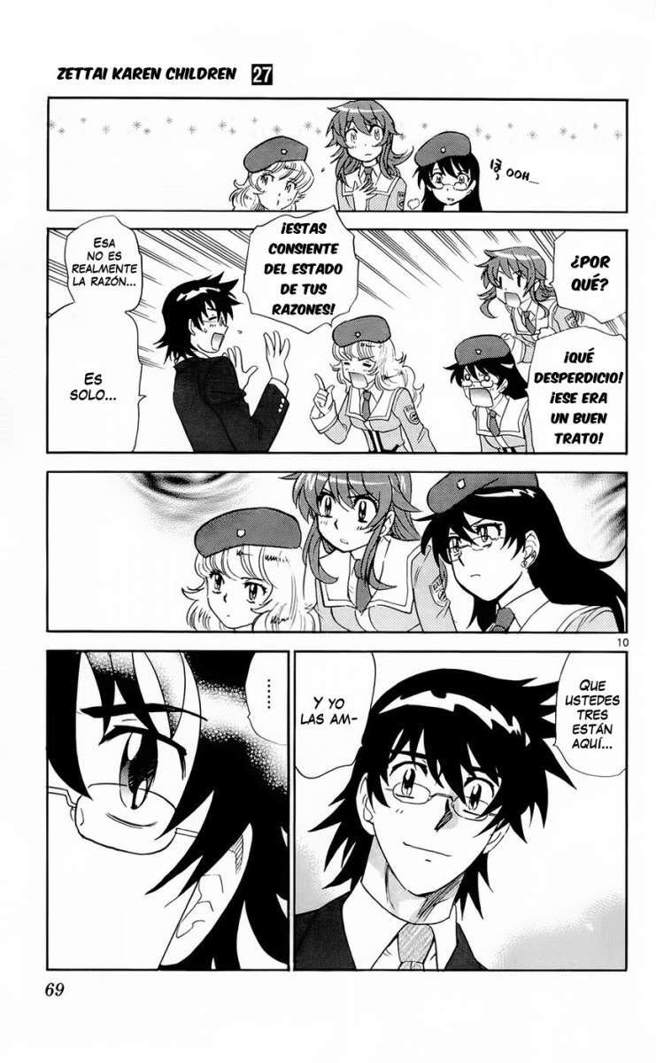 Zettai Karen Children Capitulo 255 página 11
