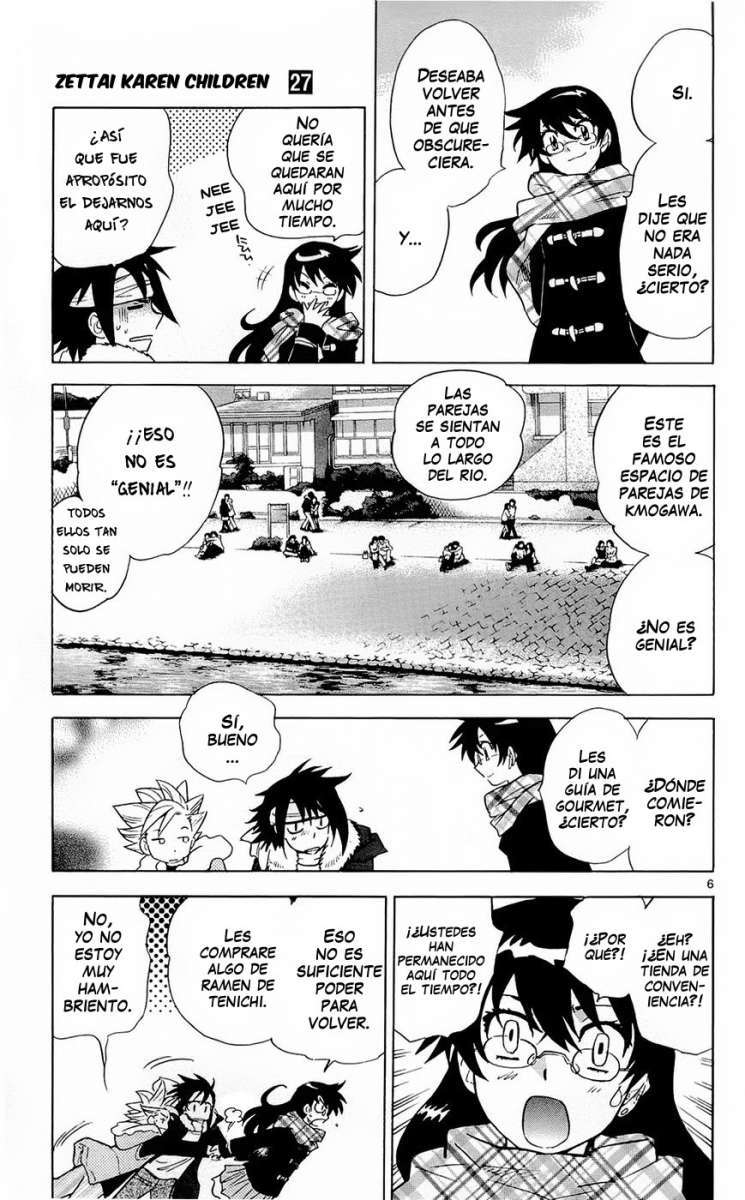 Zettai Karen Children Capitulo 256 página 7