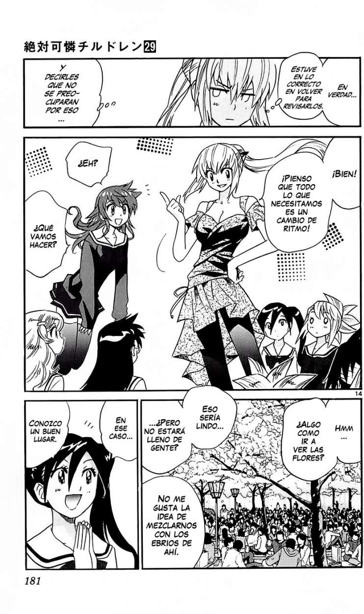 Zettai Karen Children Capitulo 281 página 15