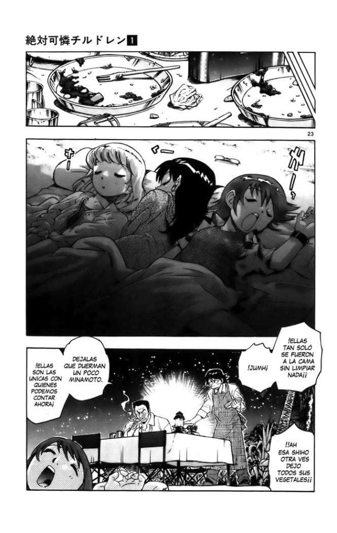 Zettai Karen Children Capitulo 3 página 23