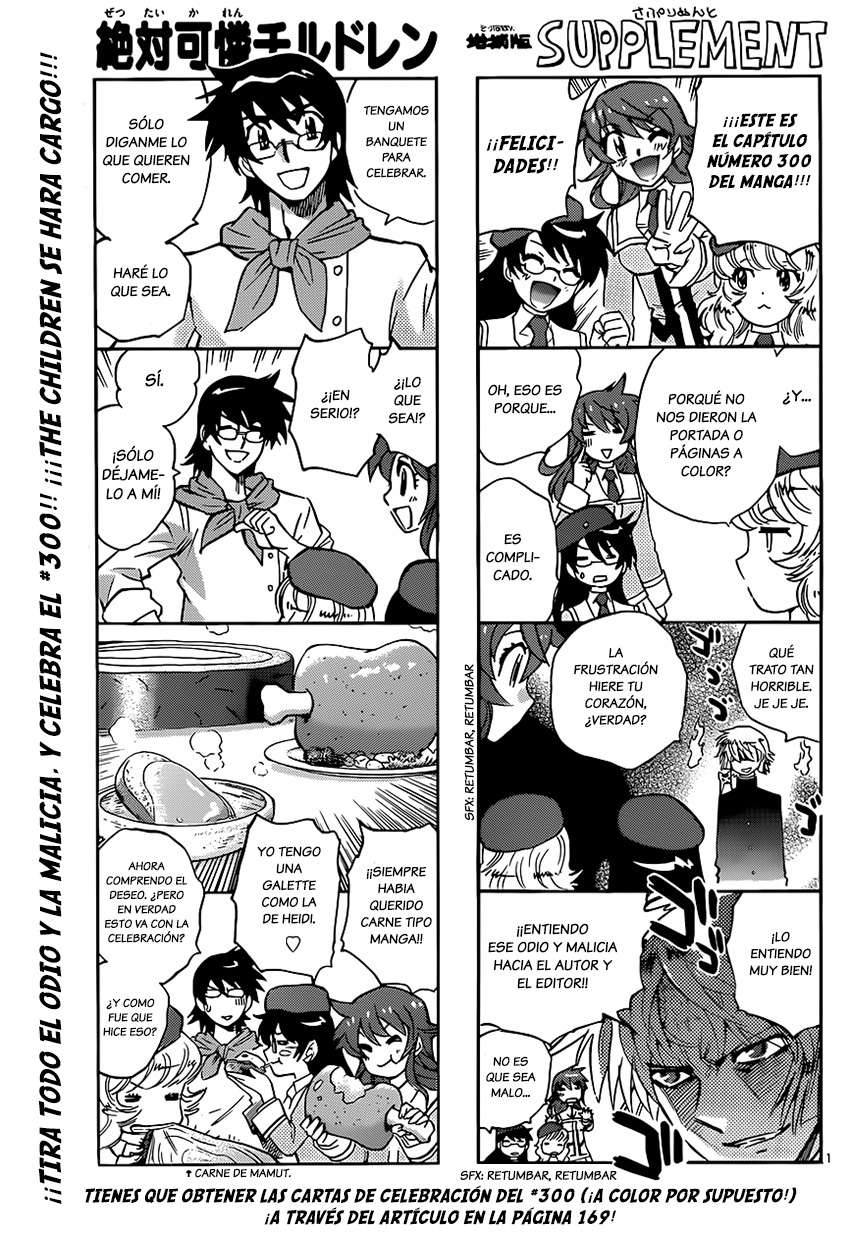 Zettai Karen Children Capitulo 300 página 2