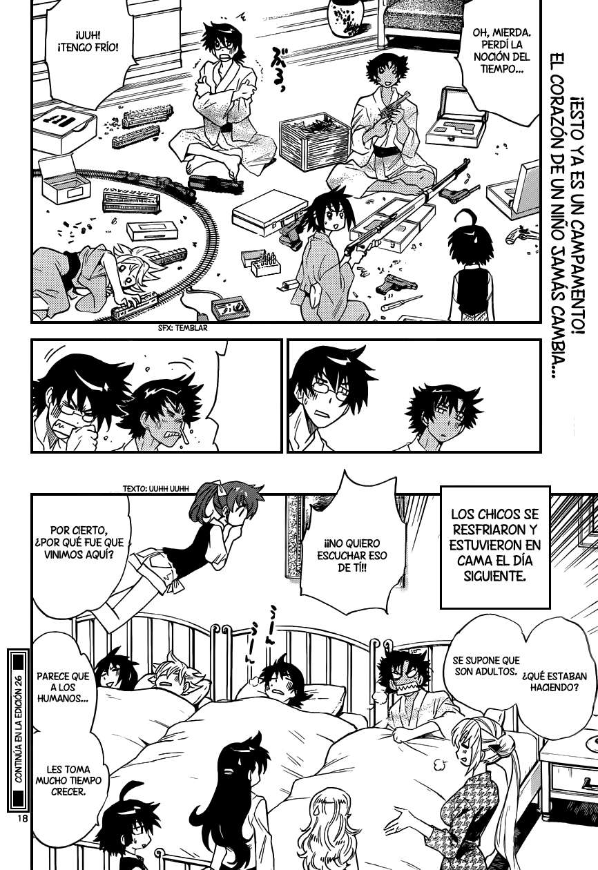 Zettai Karen Children Capitulo 303 página 18