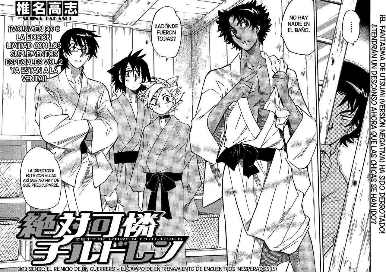 Zettai Karen Children Capitulo 303 página 3