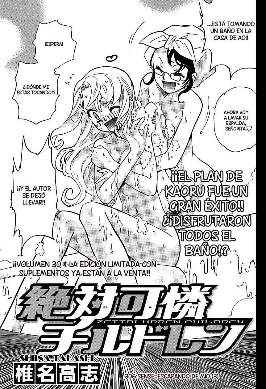 Zettai Karen Children Capitulo 306 página 4