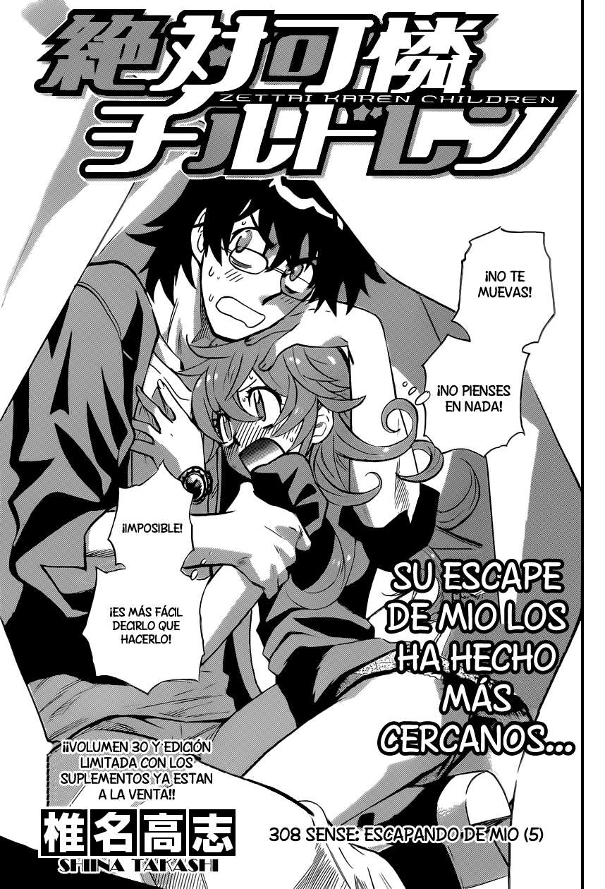 Zettai Karen Children Capitulo 308 página 2