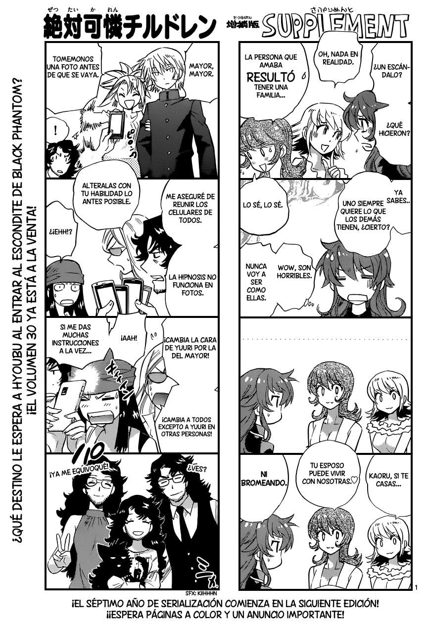 Zettai Karen Children Capitulo 309 página 2