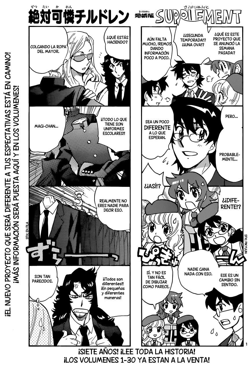 Zettai Karen Children Capitulo 311 página 2