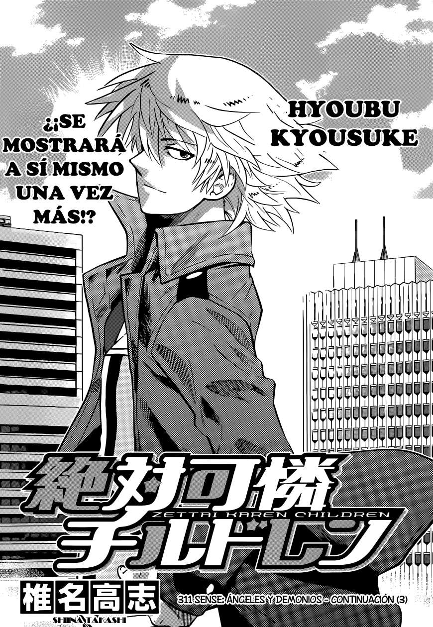 Zettai Karen Children Capitulo 311 página 3