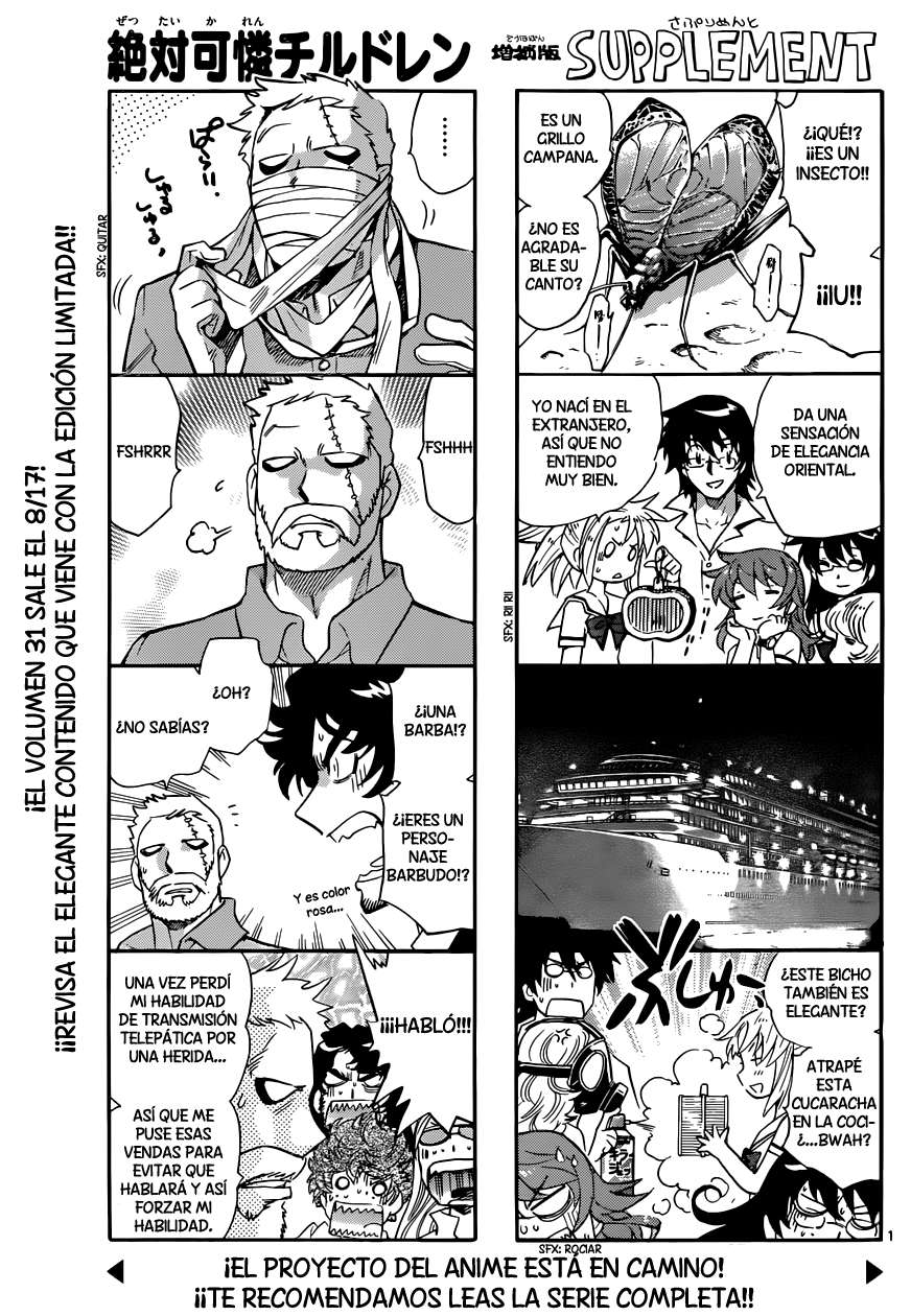 Zettai Karen Children Capitulo 312 página 2