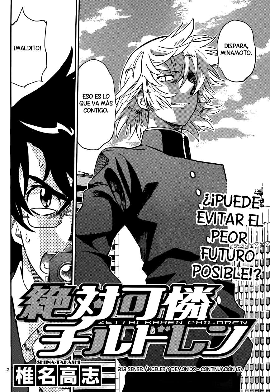 Zettai Karen Children Capitulo 313 página 3