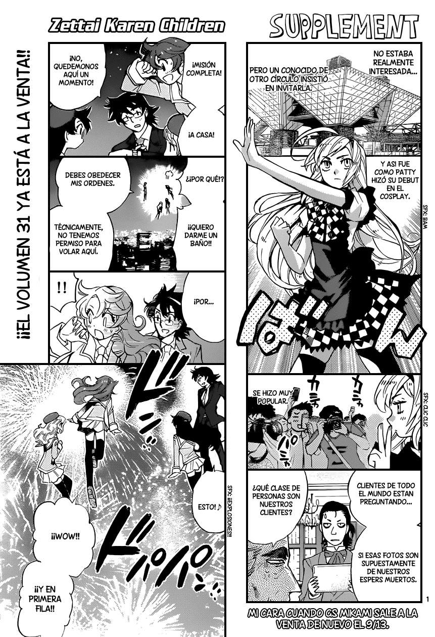 Zettai Karen Children Capitulo 315 página 2