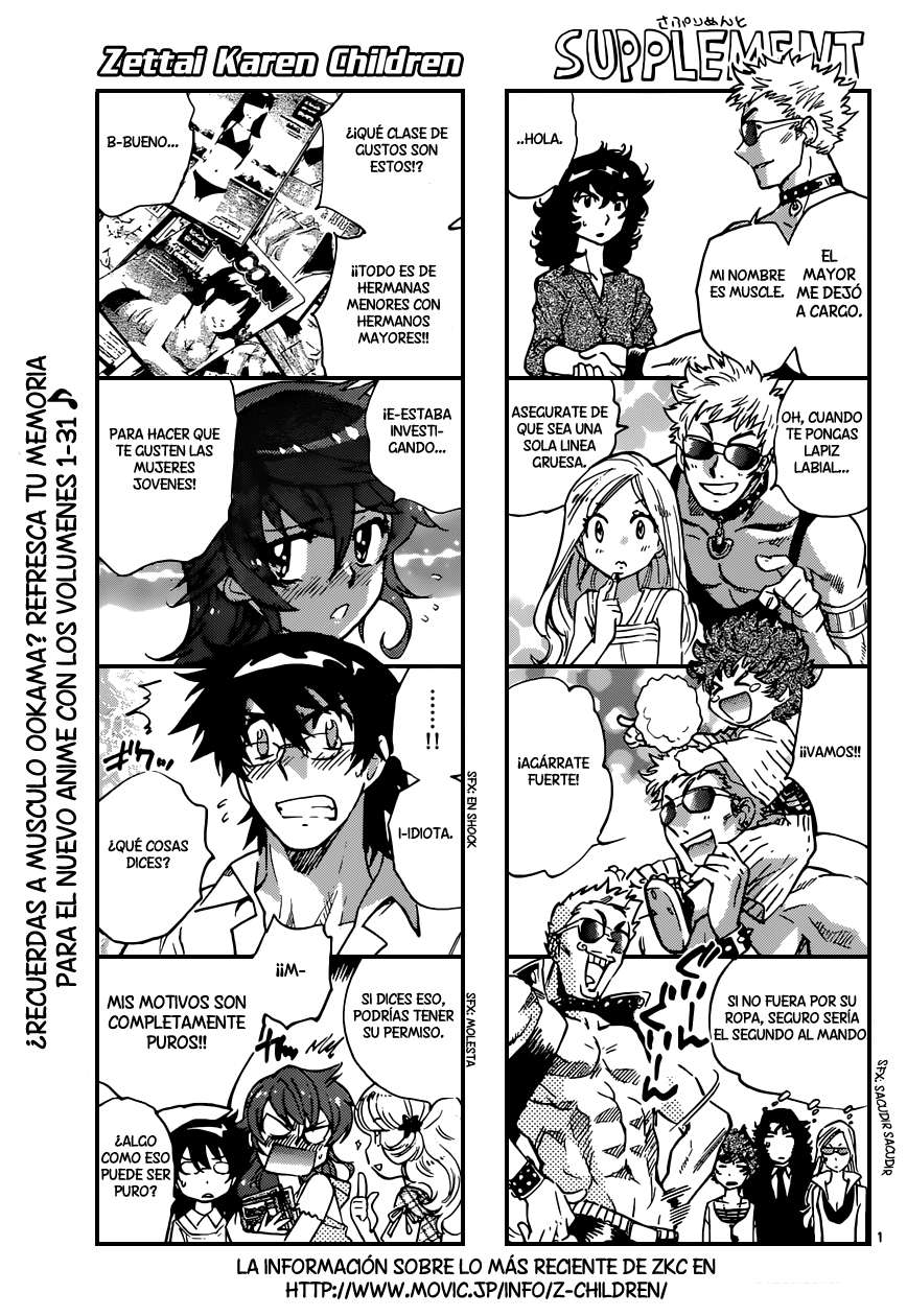 Zettai Karen Children Capitulo 318 página 2