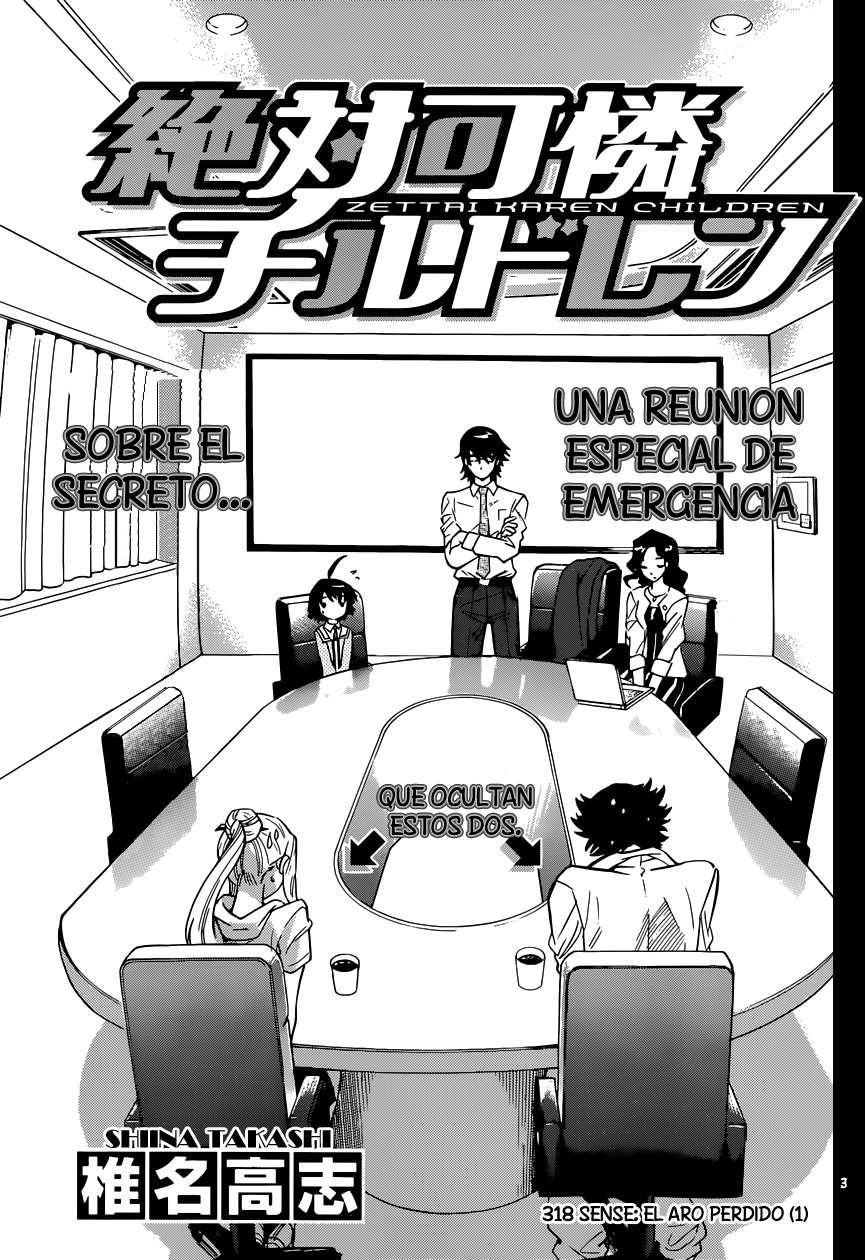 Zettai Karen Children Capitulo 318 página 4