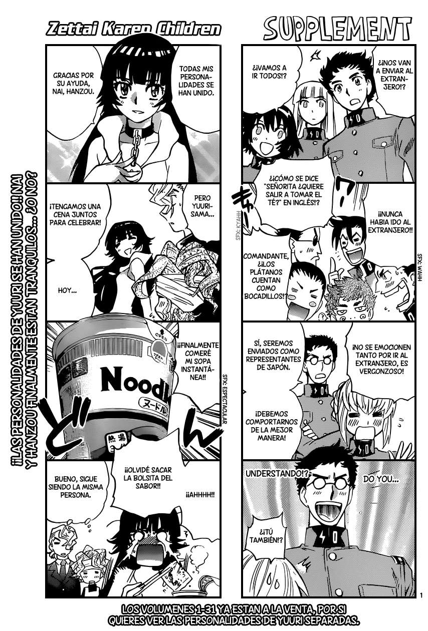 Zettai Karen Children Capitulo 321 página 2