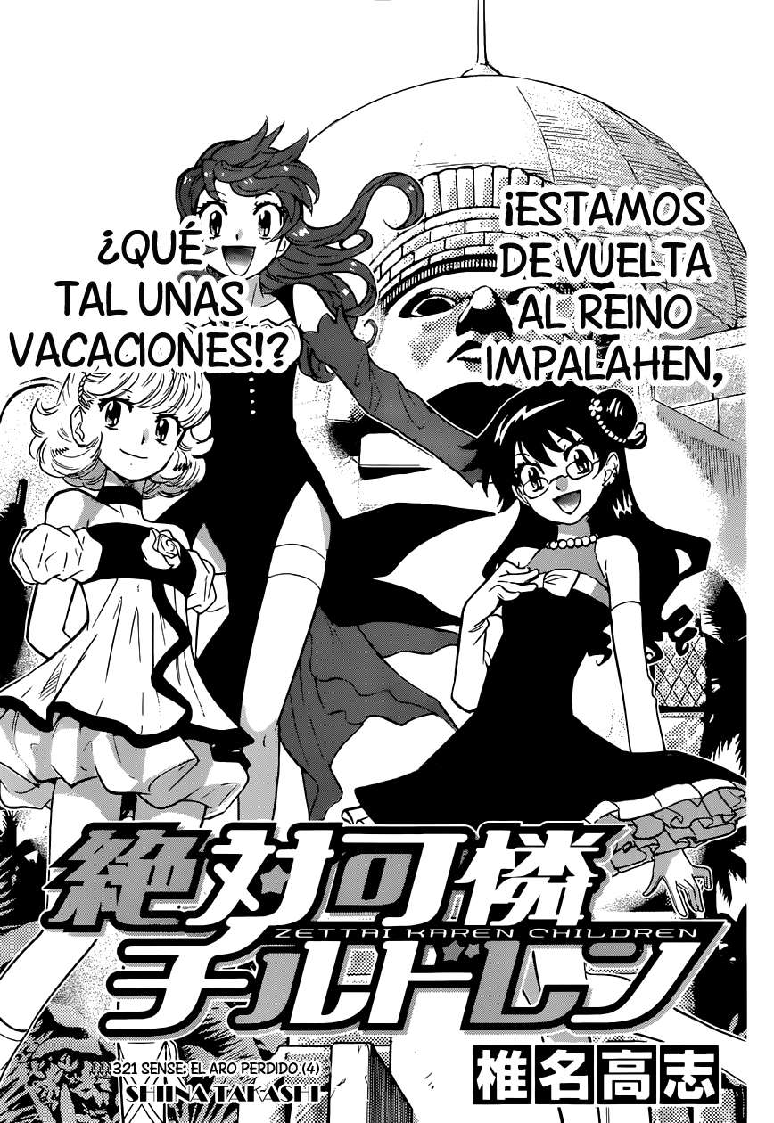 Zettai Karen Children Capitulo 321 página 4