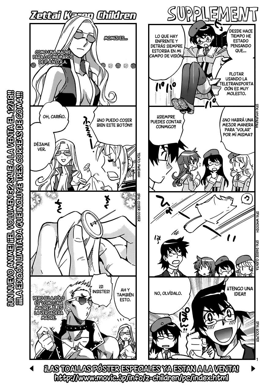 Zettai Karen Children Capitulo 323 página 2