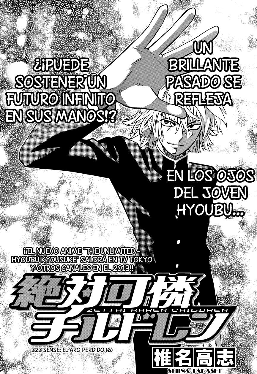 Zettai Karen Children Capitulo 323 página 3