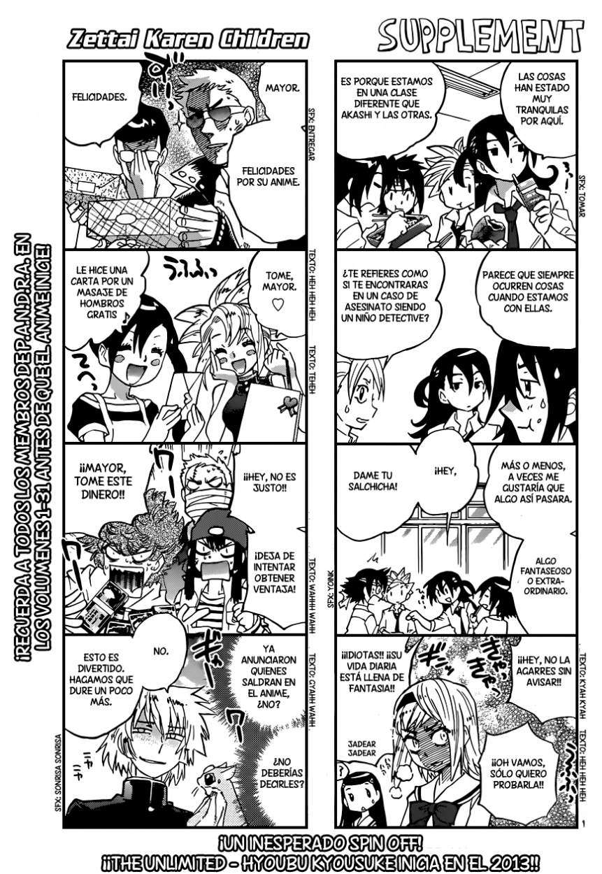 Zettai Karen Children Capitulo 324 página 2