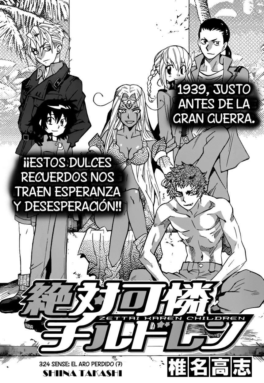 Zettai Karen Children Capitulo 324 página 4