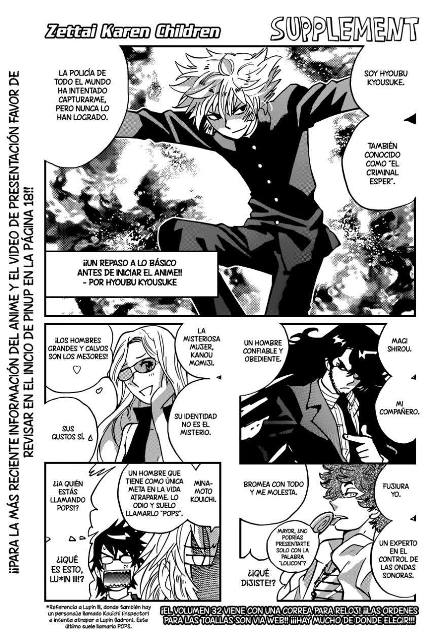 Zettai Karen Children Capitulo 327 página 2