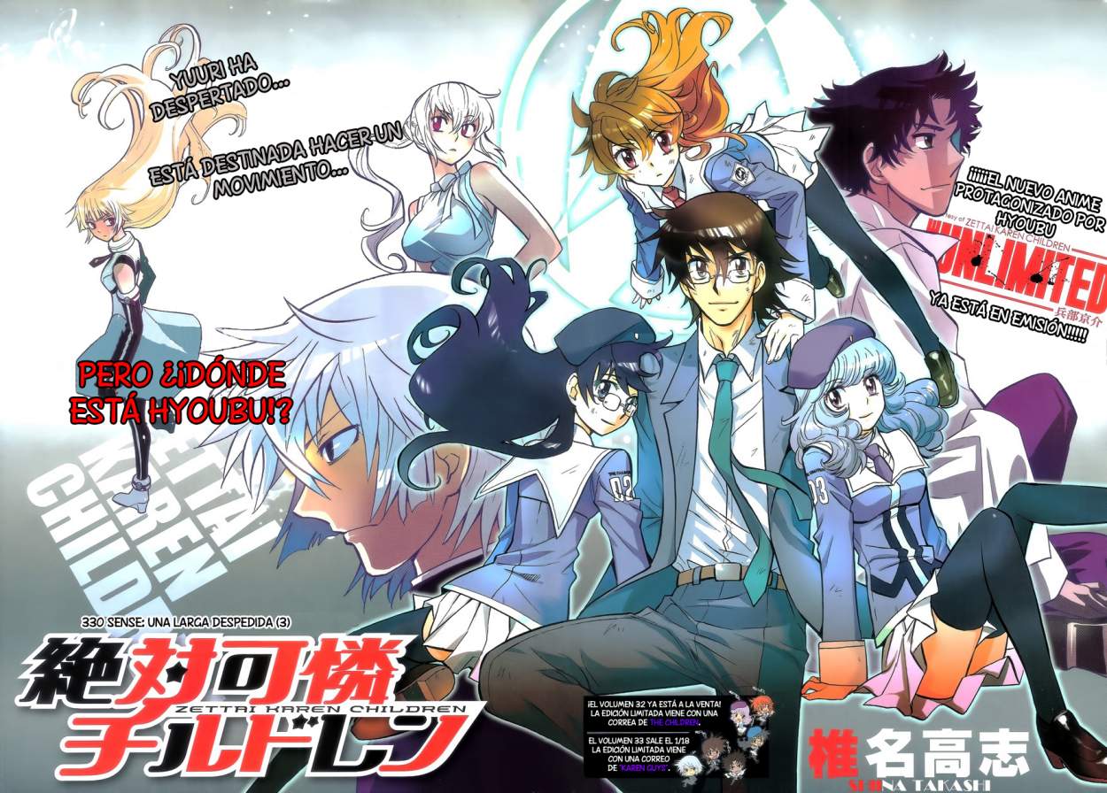 Zettai Karen Children Capitulo 330 página 4