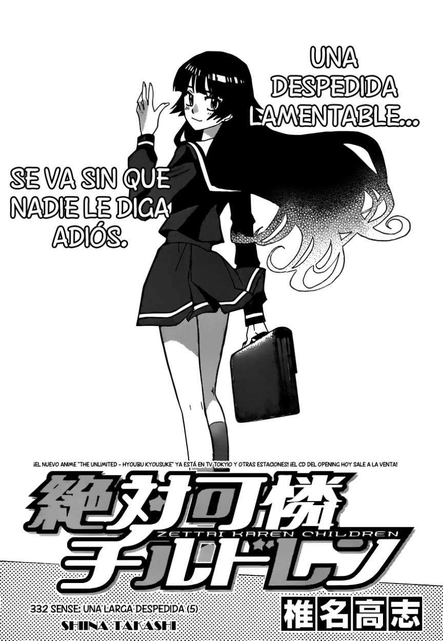 Zettai Karen Children Capitulo 332 página 3