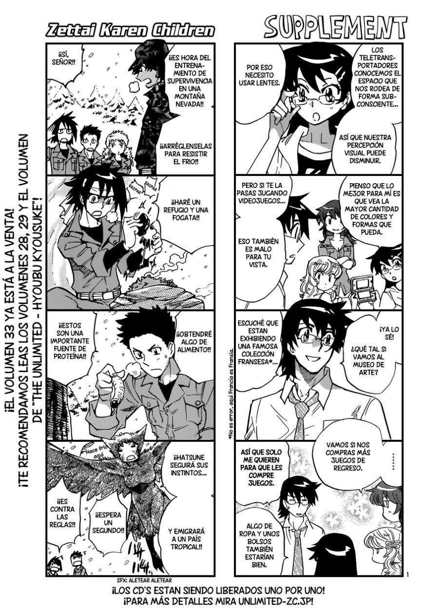 Zettai Karen Children Capitulo 334 página 2