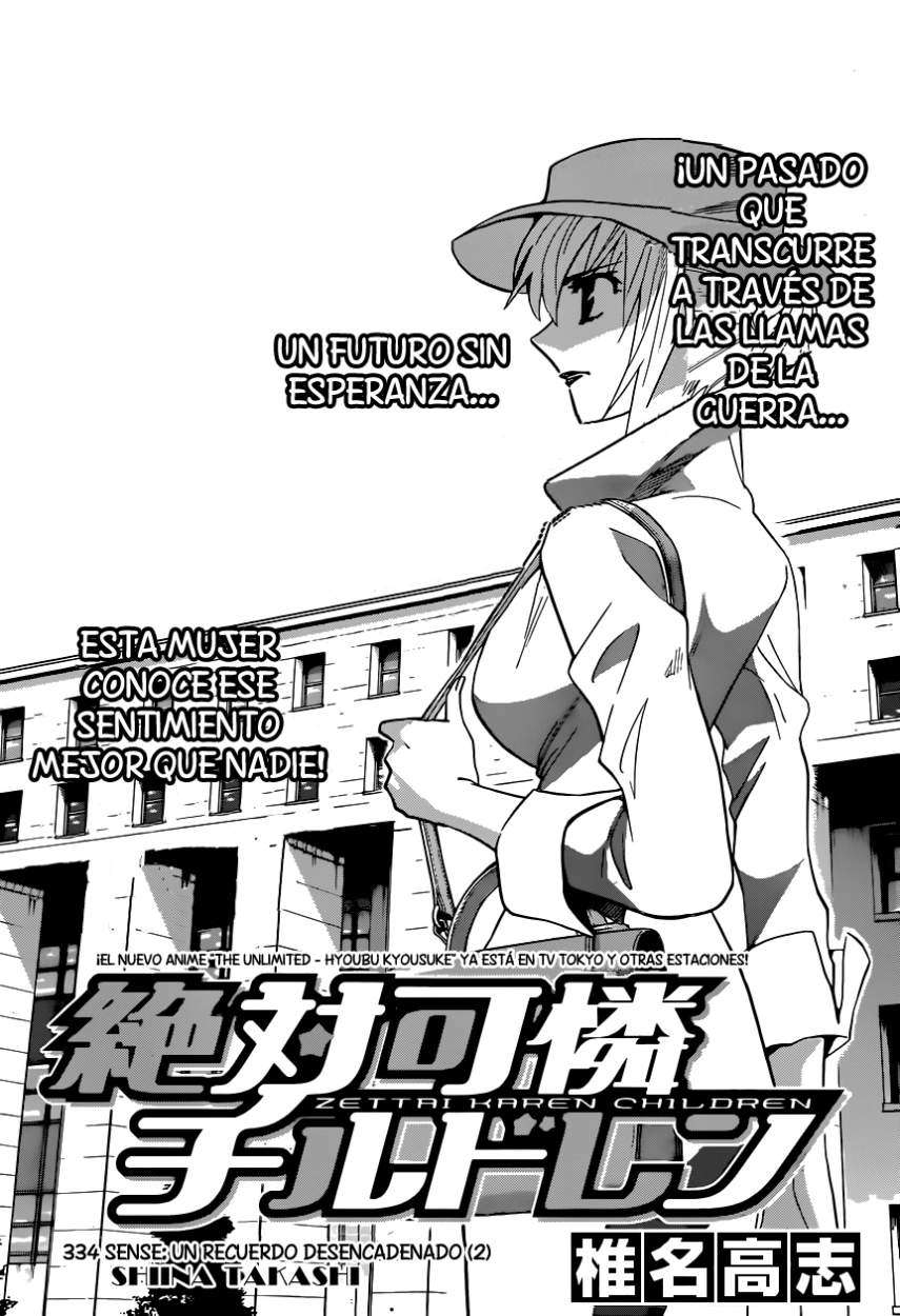 Zettai Karen Children Capitulo 334 página 3