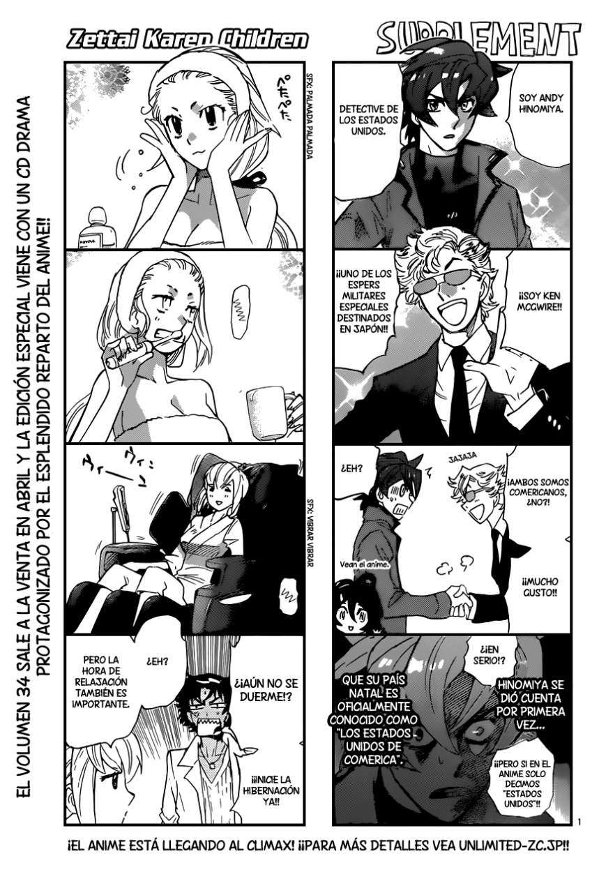 Zettai Karen Children Capitulo 335 página 2