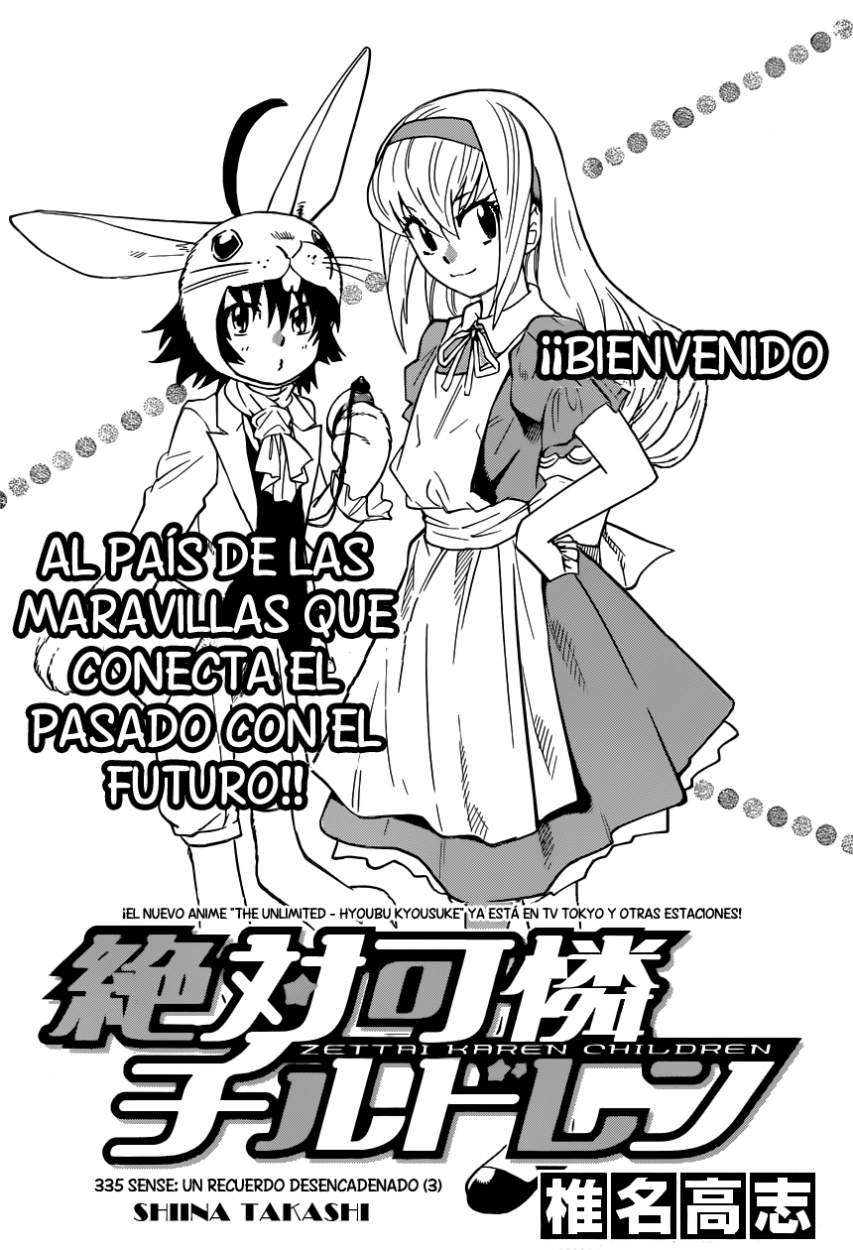 Zettai Karen Children Capitulo 335 página 3