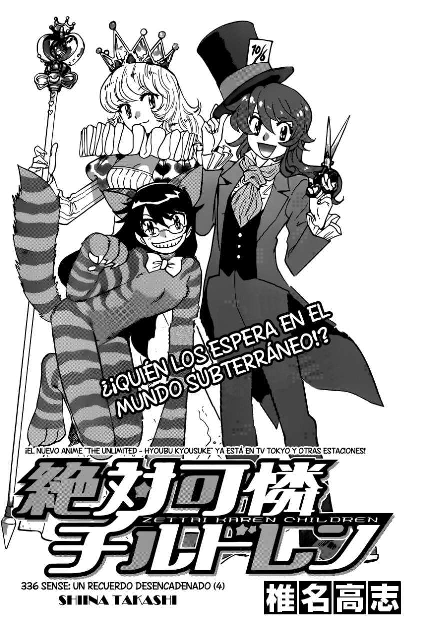 Zettai Karen Children Capitulo 336 página 3