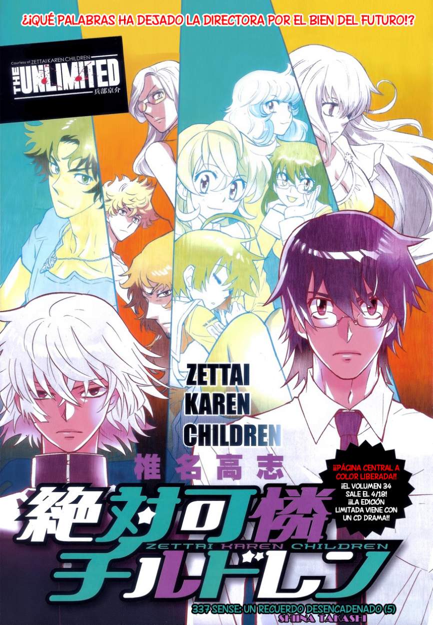 Zettai Karen Children Capitulo 337 página 2